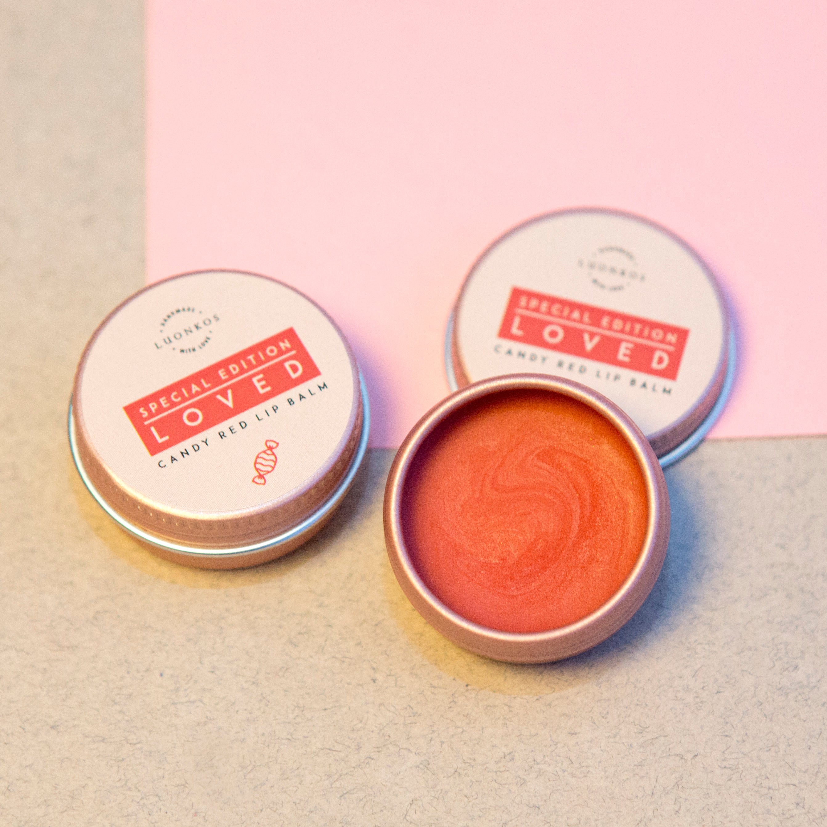 Loved Special Edition Candy Red Lip Balm - 10ml