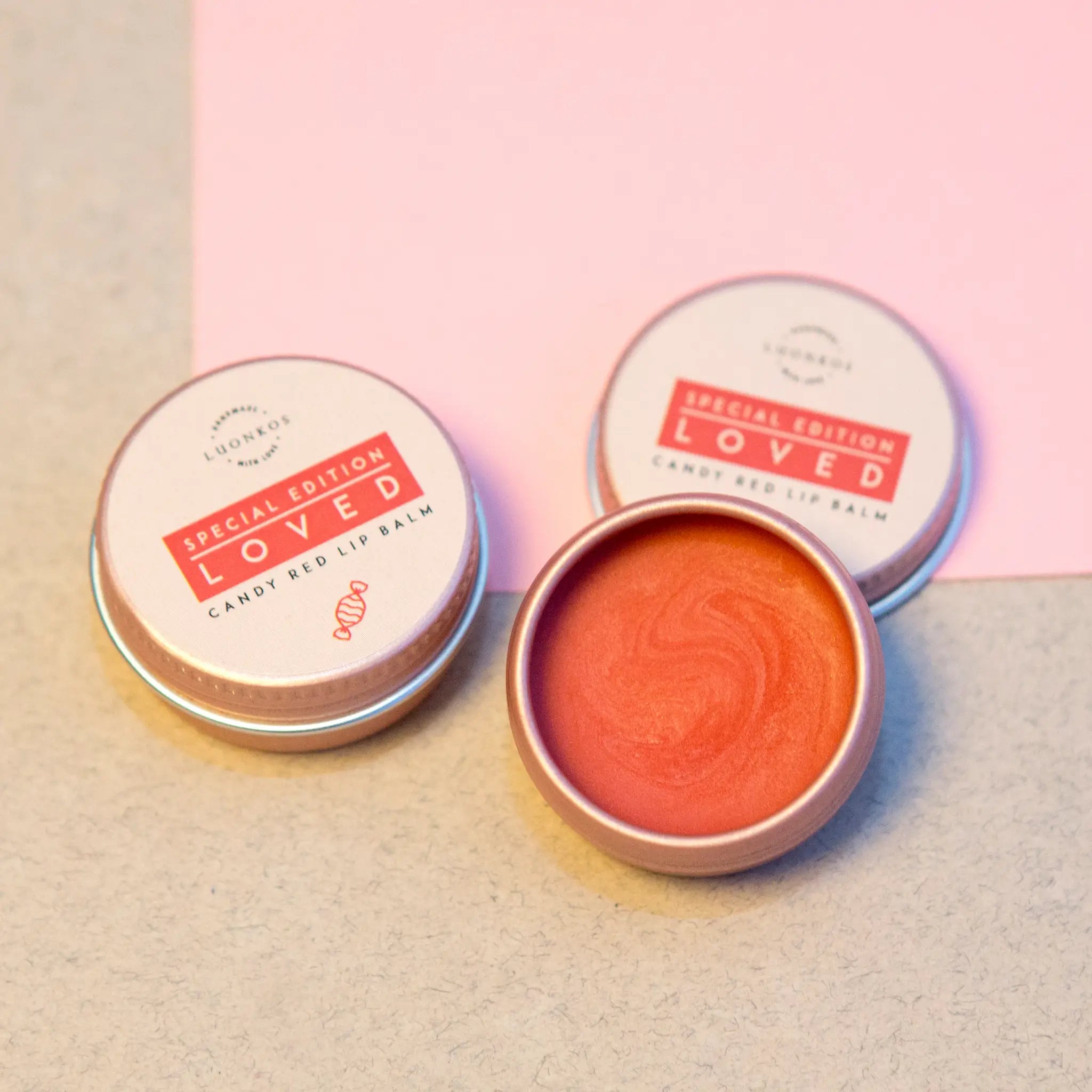 Loved Special Edition Candy Red Lip Balm - 10ml
