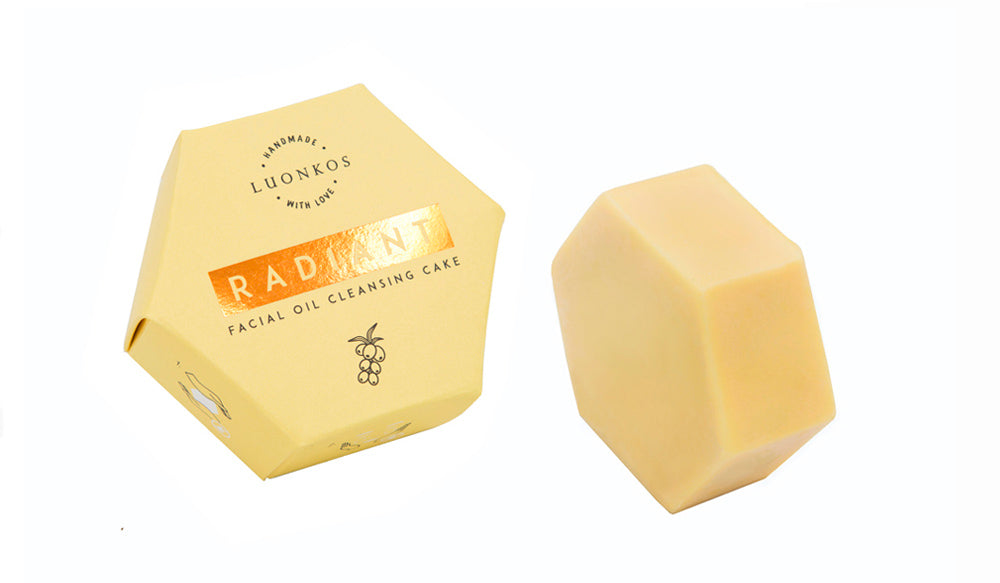 Radiant Gesichtsöl-Reinigungskuchen