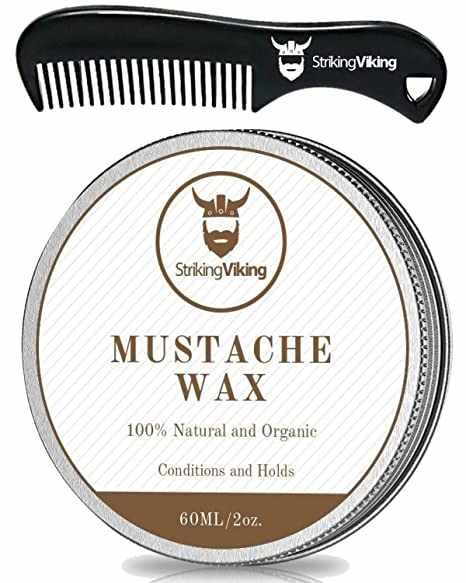 Mustache Wax and Comb