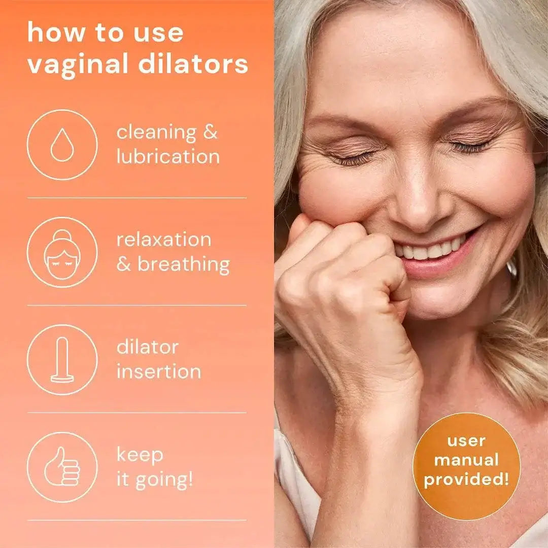 Vaginal dilatorer - Bodyotics 5 stk. sæt