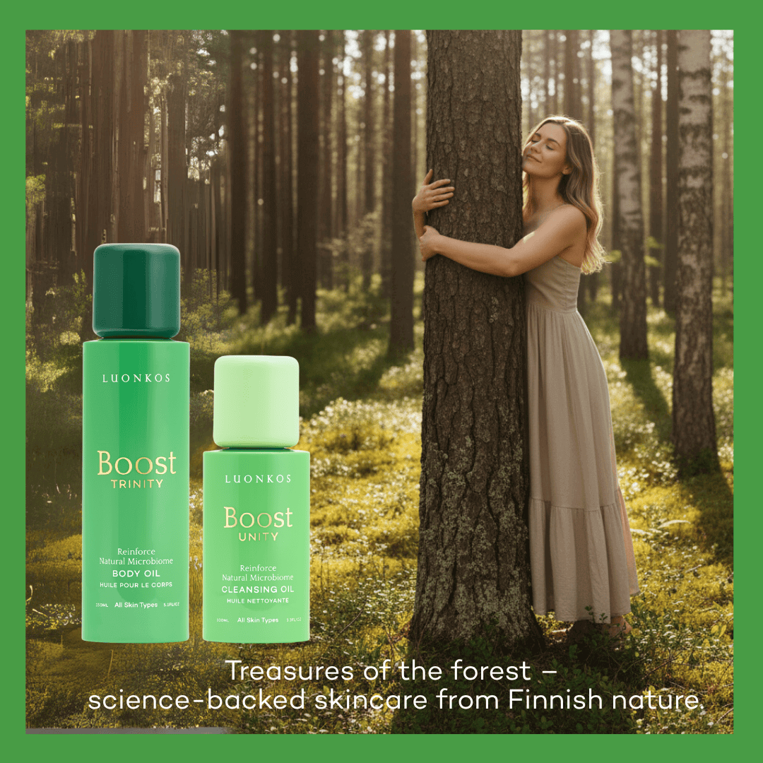 Fragrance-free oil cleanser with Reconnecting Nature™ – gently removes makeup and supports skin microbiome