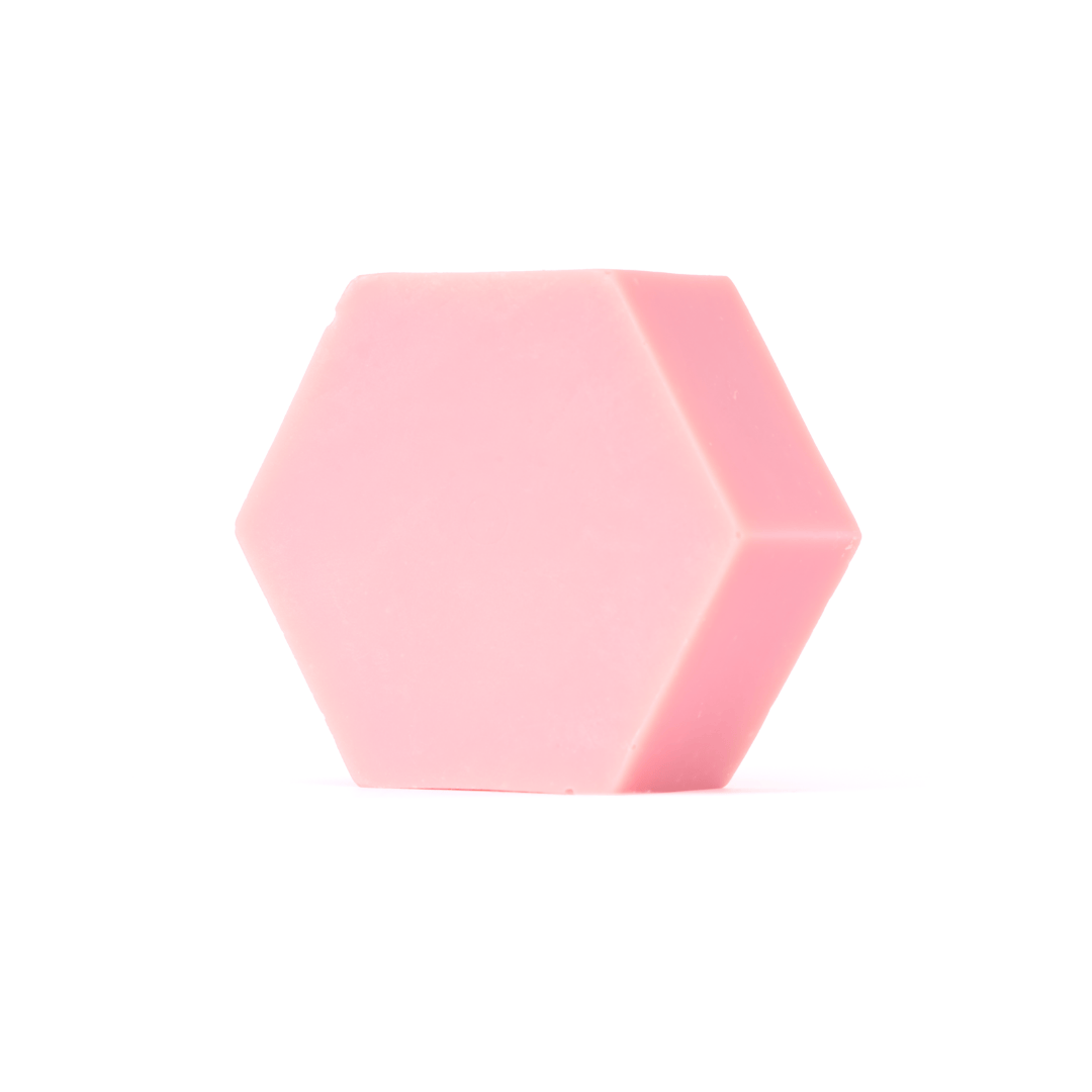 A pampering and fragrant pink soap for washing hands and body that cleanses effectively without drying the skin - a natural choice for skin care.