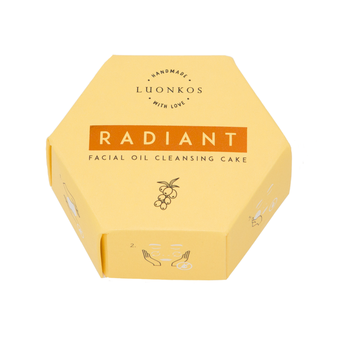 Radiant Oljerengöringskaka För Ansiktet