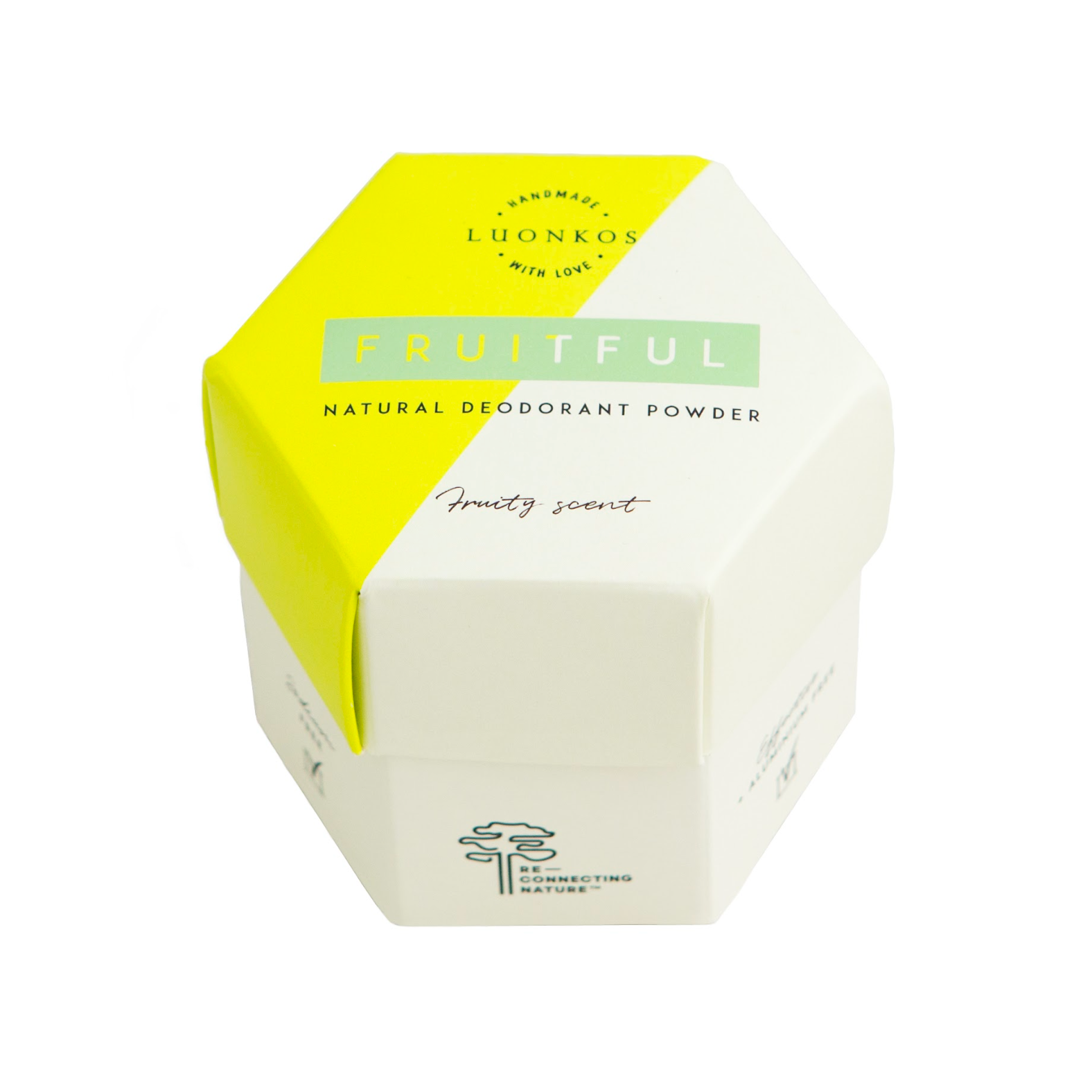 Fruitful Powder Deodorant - Fruity Scent, Forest Microbes