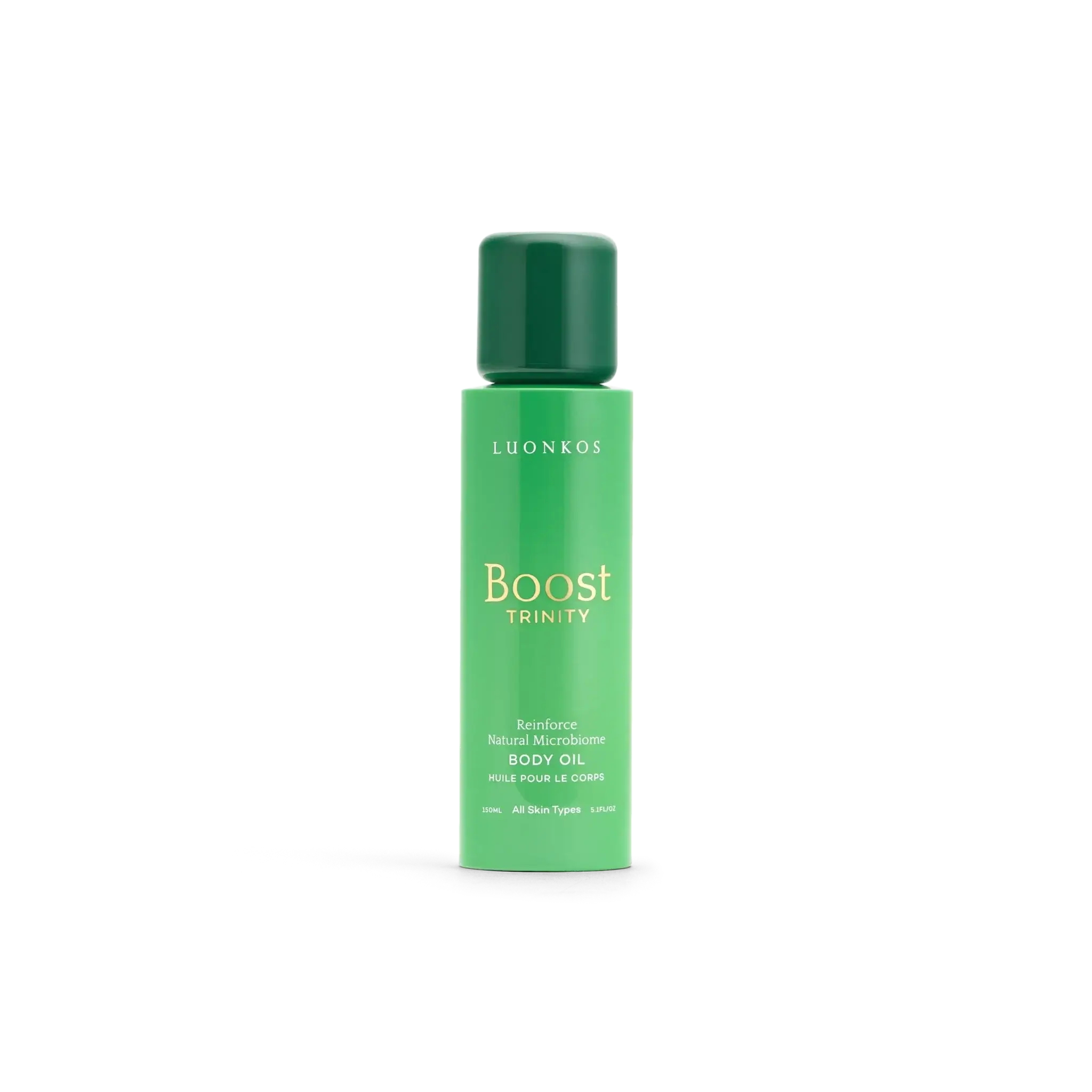 Boost Trinity Körperöl – Hydration und Schutz mit finnischen Waldmikroben