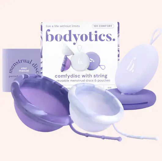 Bodyotics Comfydisc Genanvendelige Menstruationsskiver - 2 stk.