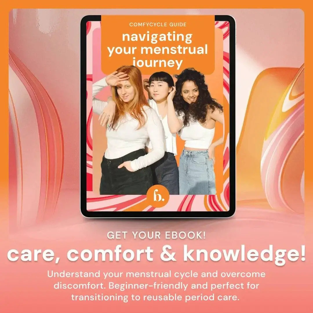 Bodyotics Comfycycle Genanvendelig Menstruationsskive & Plejesæt - 6 stk.