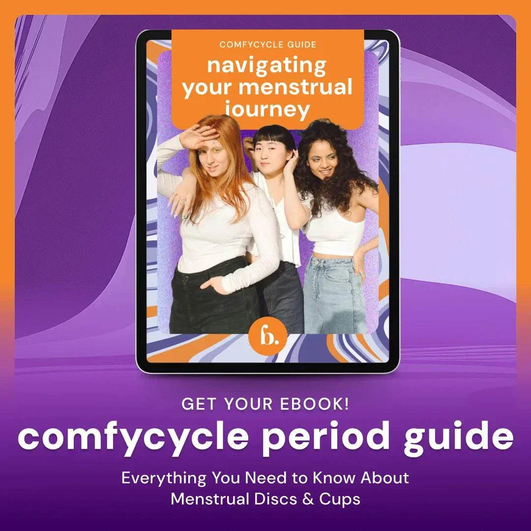 Menstruationskop & Skive - Bodyotics Comfyflow Genanvendeligt Plejesæt