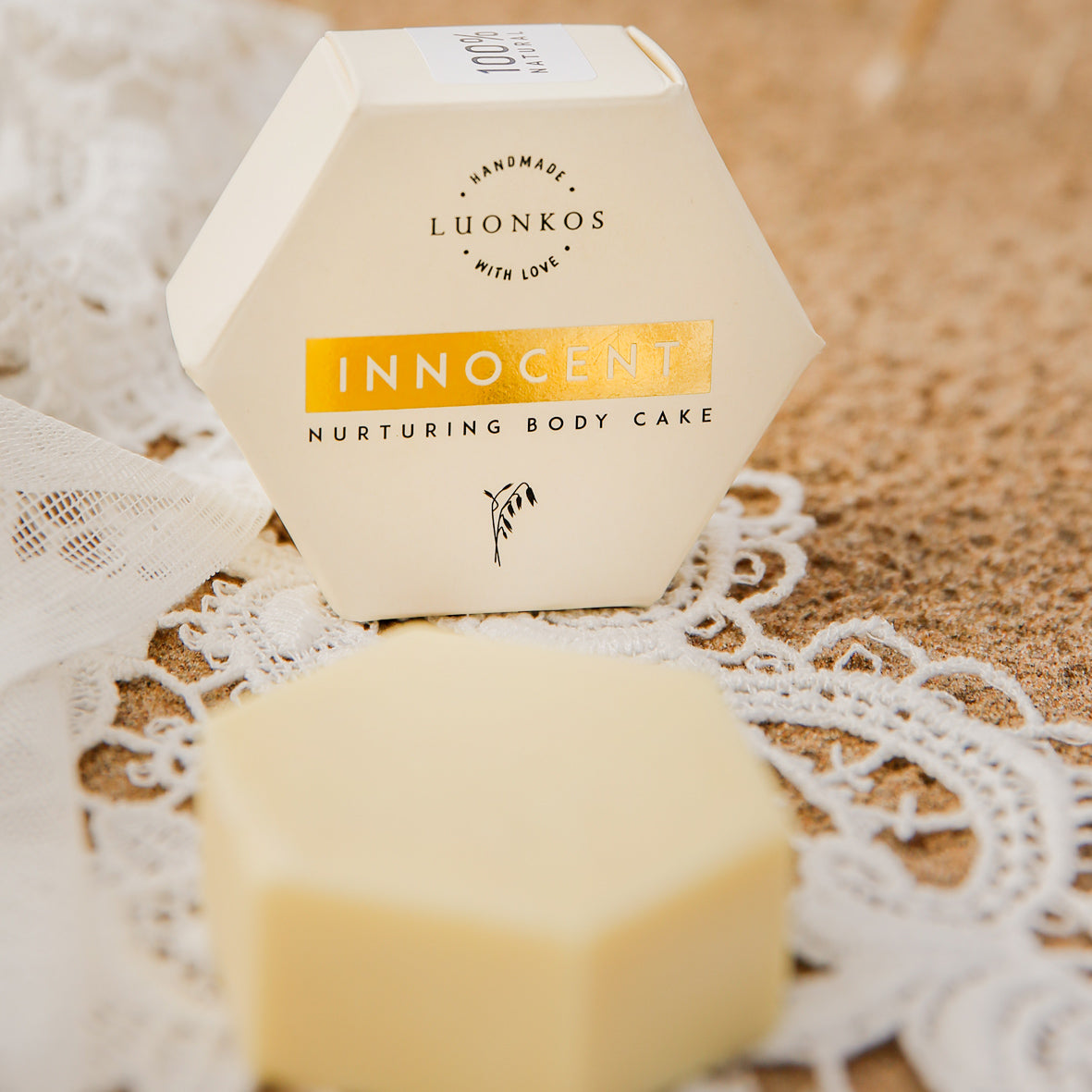 Innocent pflegender Körperöl-Kuchen