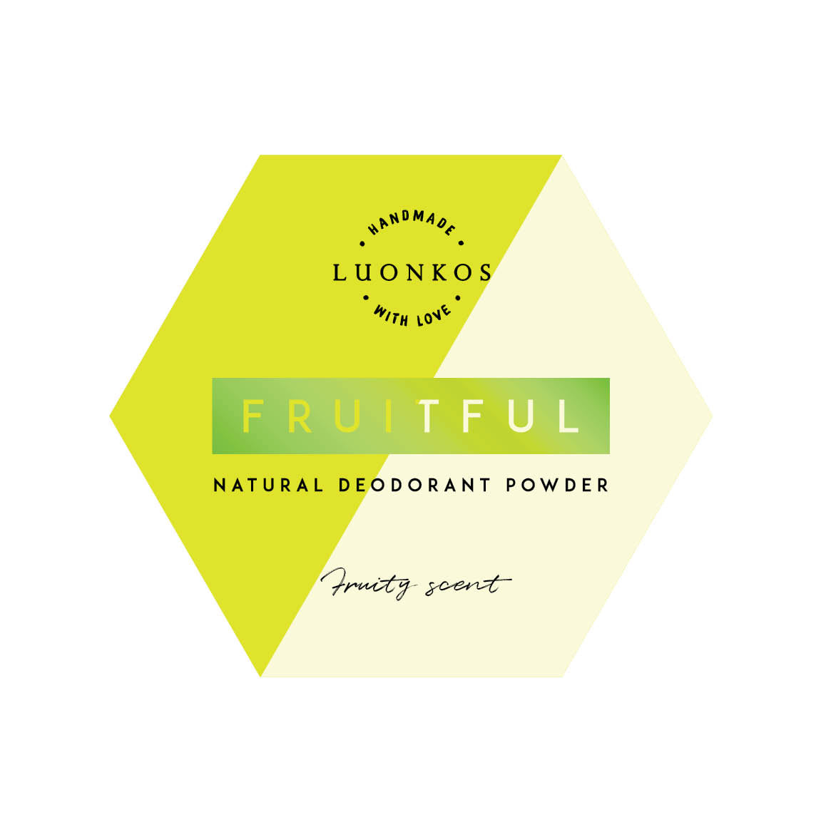 Fruitful Puder-Deodorant - Fruchtiger Duft, Waldmikroben