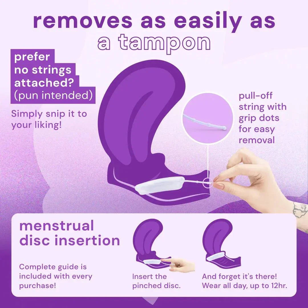 Bodyotics Comfydisc Reusable Menstrual Discs - 2pcs