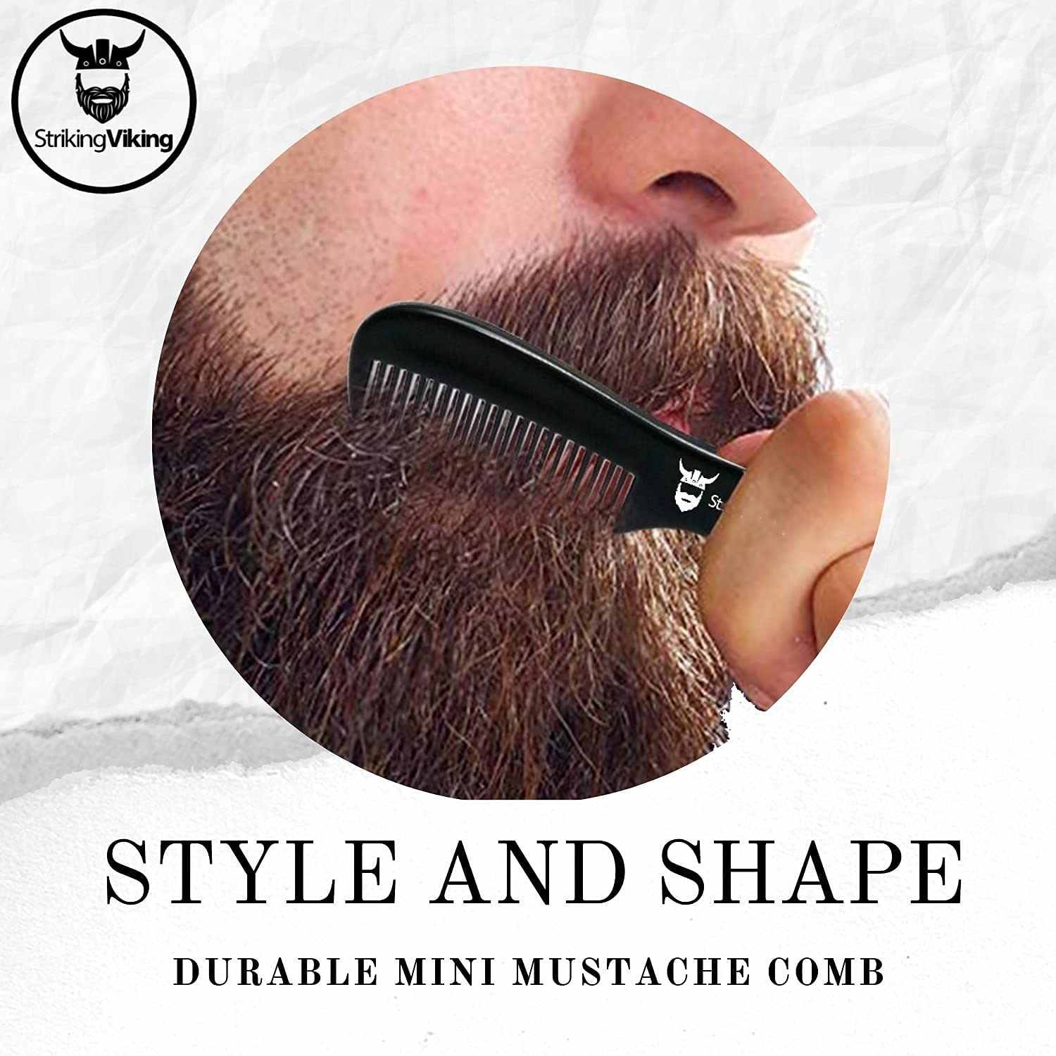 Mustache Wax and Comb