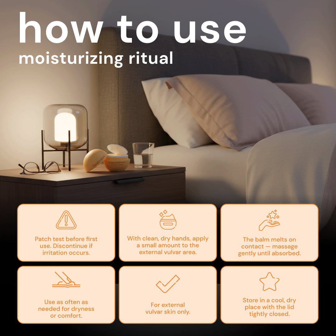 Balsam do Wulwy - Nawilżacz do Okolic Zewnętrznych Wulwy Bez Zapachu