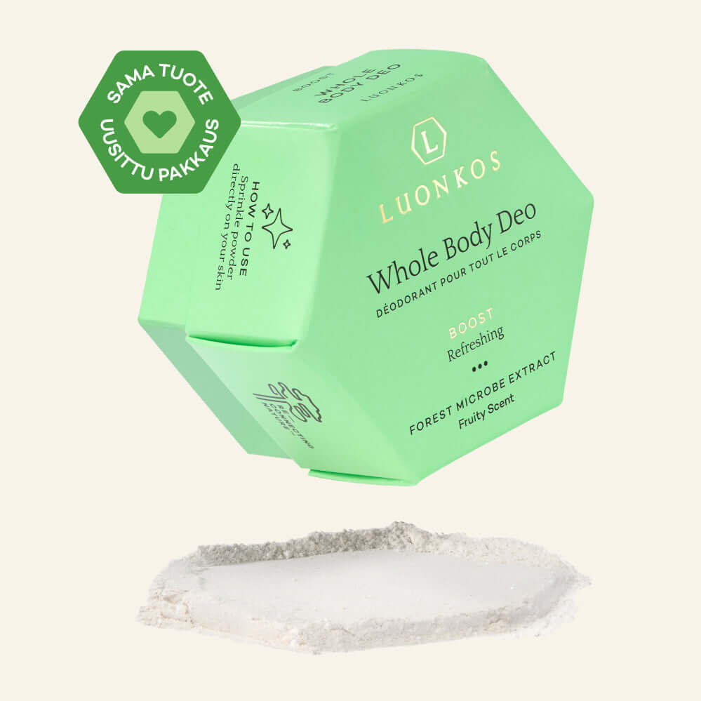 Boost deodorant powder 50 g, fruity scent