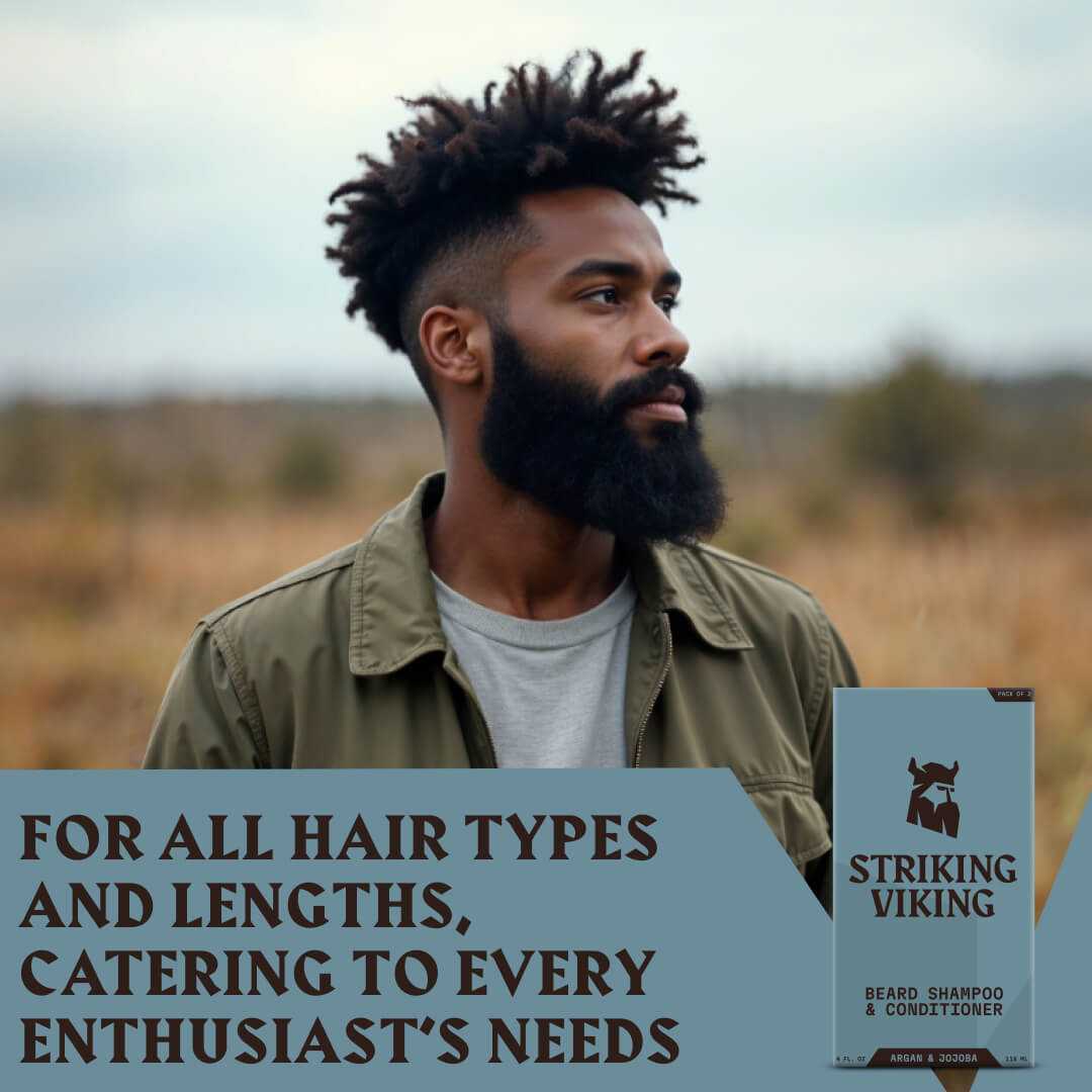 Beard Shampoo & Conditioner Cologne - Argan & Jojoba Oil