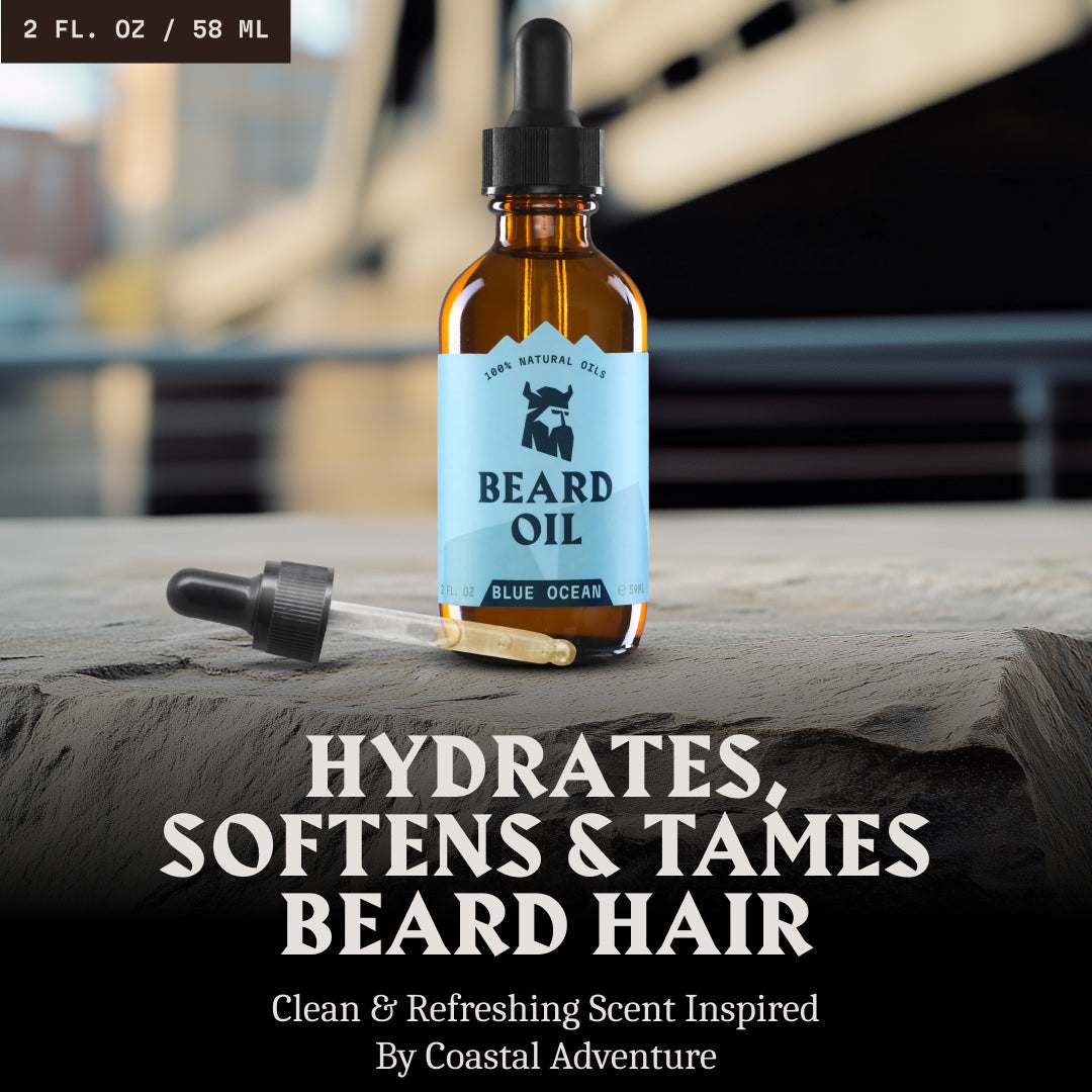 Olejek do brody - Błękitny Ocean
