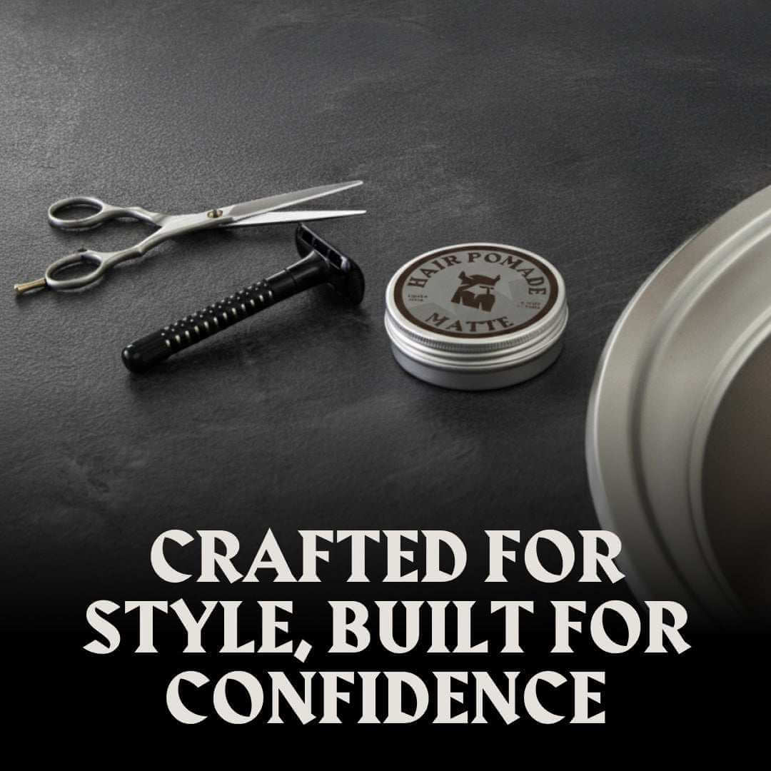 Hair Pomade – Matte Finish - Linen Scent