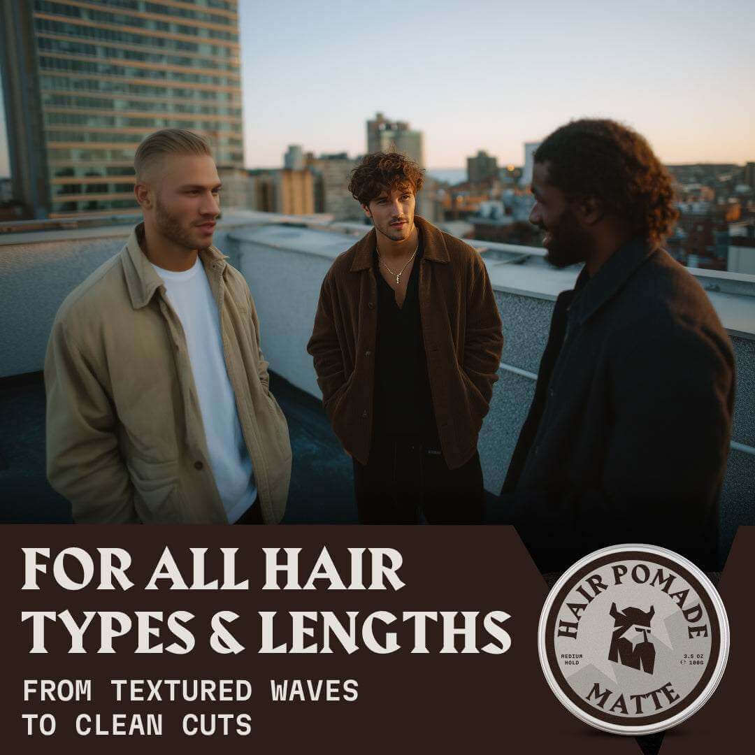 Hair Pomade – Matte Finish - Linen Scent