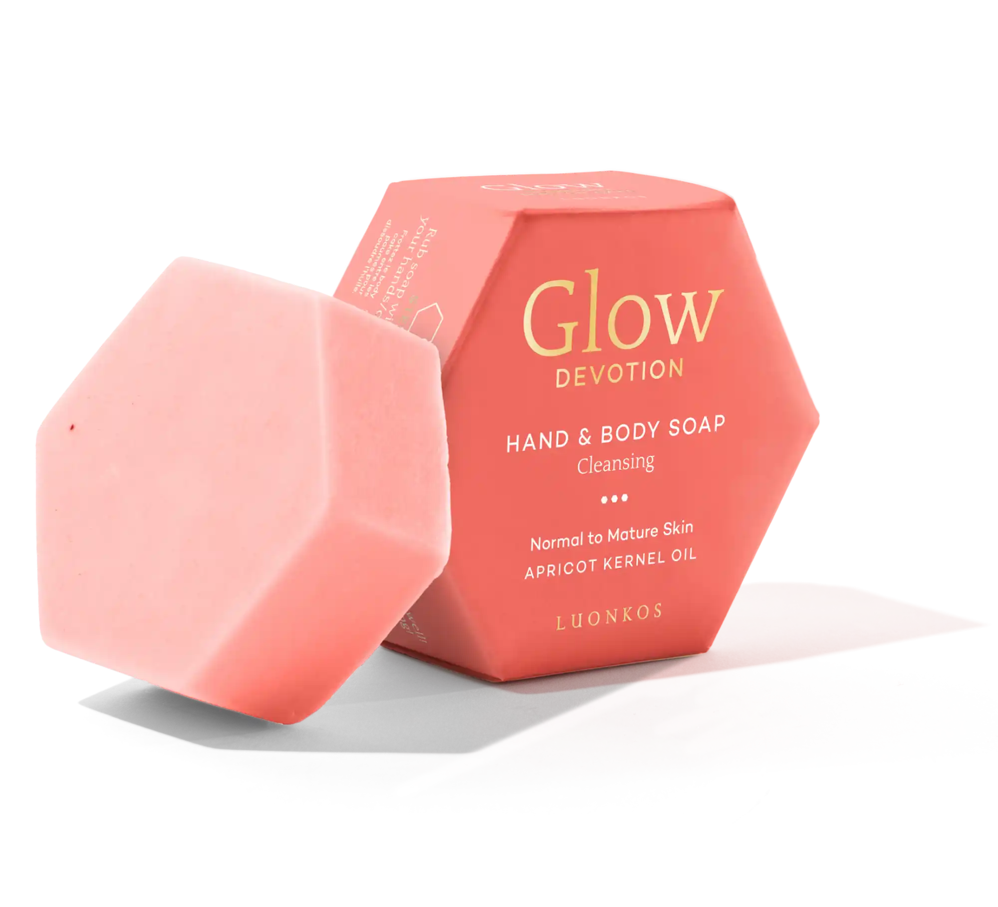 A pampering and fragrant pink soap for washing hands and body that cleanses effectively without drying the skin - a natural choice for skin care.