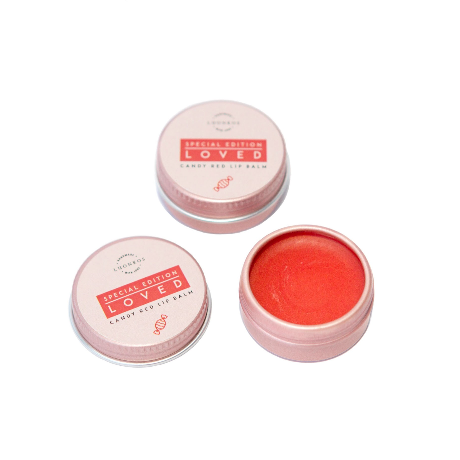Loved Special Edition Candy Red Lip Balm - 10ml
