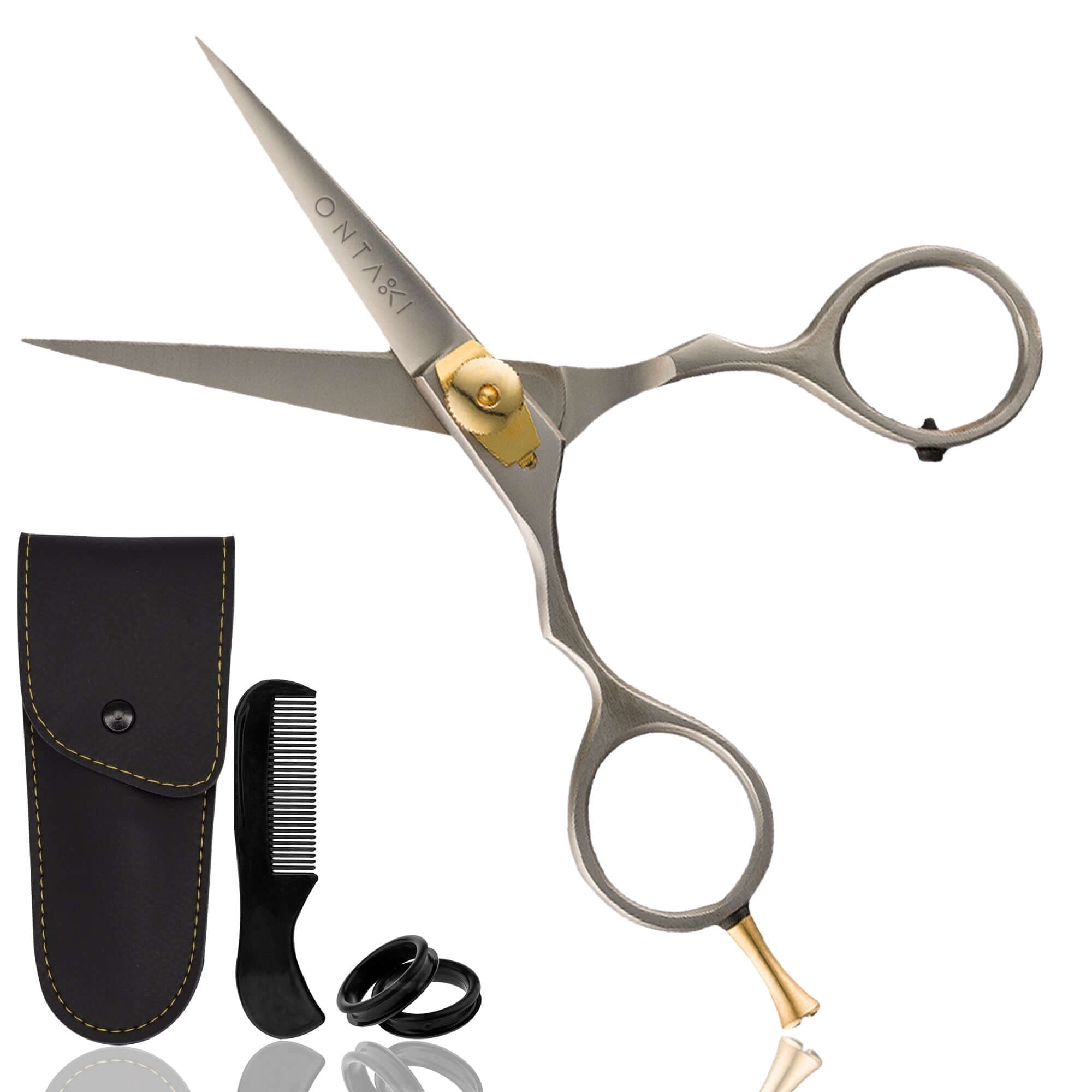 Ontaki Beard & Mustache Scissors 5.5" - Japanese Steel