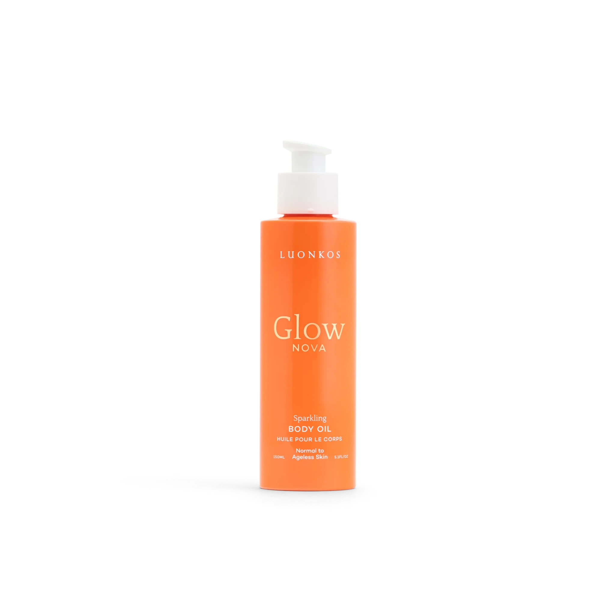 Luonkos Nova Body Oil – shimmering natural body oil for radiant, soft and hydrated skin