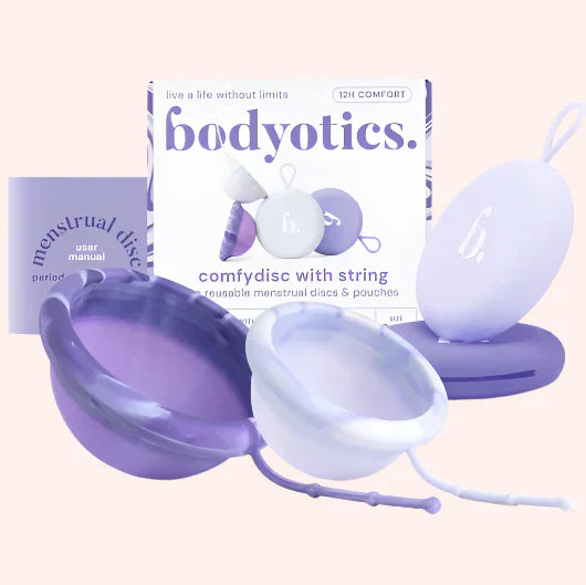 Bodyotics Comfydisc Reusable Menstrual Discs - 2pcs