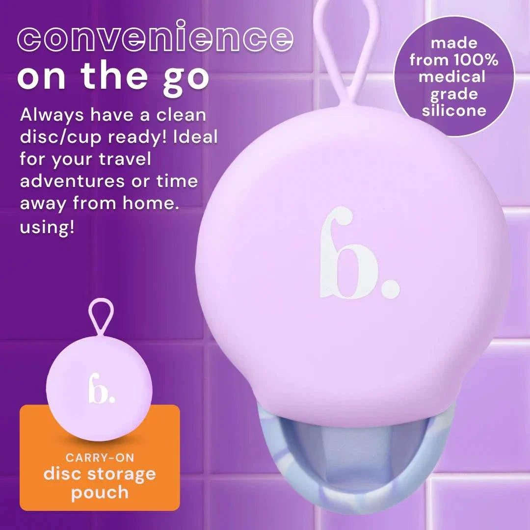 Menstruationskop & Skive - Bodyotics Comfyflow Genanvendeligt Plejesæt