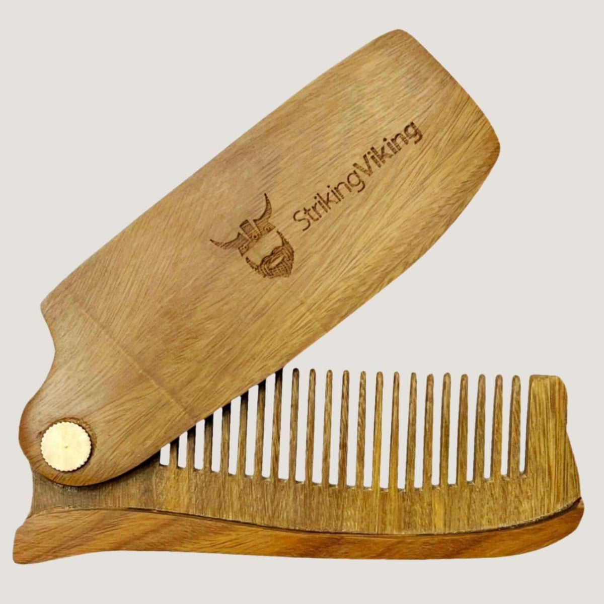 Folding Wooden Comb for Men | Luonkos International