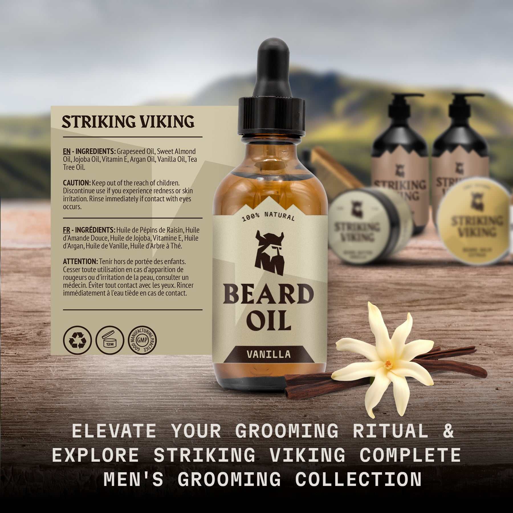 Vanilla Beard Oil - 2 Pack