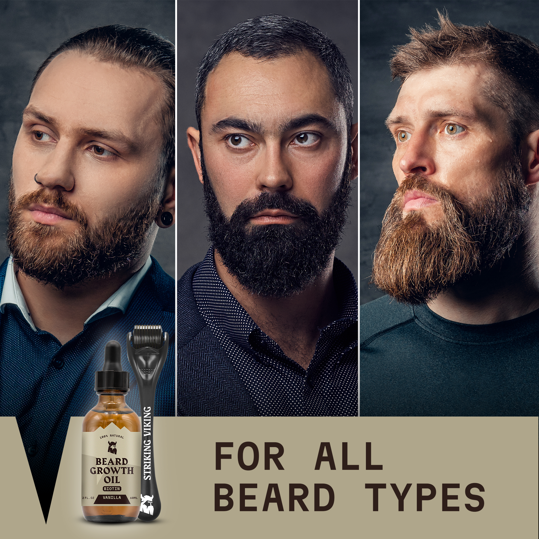 Beard Growth Kit - Vanilla